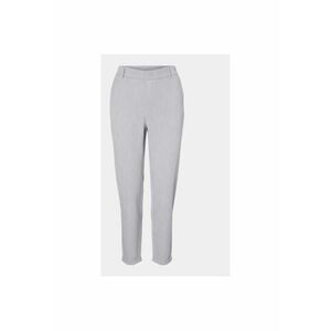 Pantaloni dama - 303613372 - Poliester/Viscoza - Gri imagine