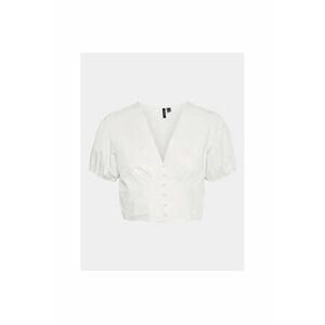 Bluza dama - 303612290 - Bumbac organic/Bumbac - Alb - Alb imagine
