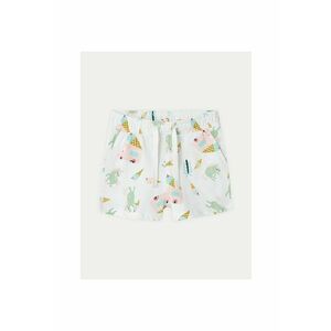 Pantaloni scurti fete - 303522988 - Bumbac - Alb - Alb imagine
