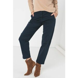 Pantaloni chino cu buzunare oblice - Bleumarin imagine