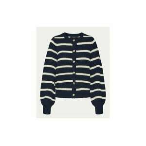 Cardigan dama - 304868788 - Bumbac/Poliester reciclat - Albastru - Albastru imagine