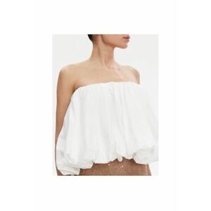 Bluza dama - 304928383 - Bumbac - Alb - Alb imagine