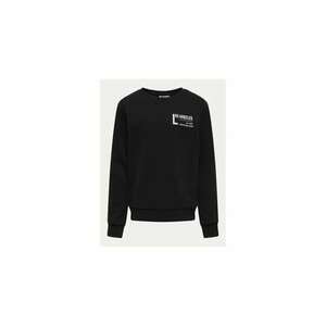 Bluza 15331174 Negru Box Fit - Bumbac - imagine