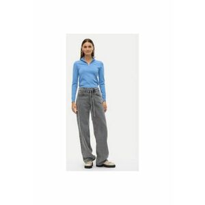 Pulover dama - 304520211 - Viscoza/Nylon - Albastru - Albastru imagine
