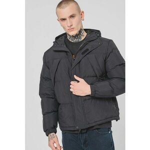 Geaca bufanta cu finisaj rezistent la apa - Negru imagine