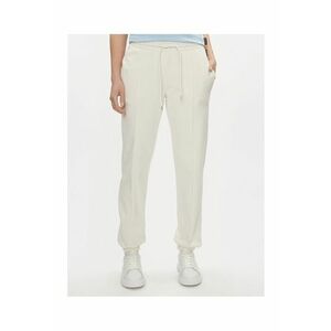 Pantaloni dama - 303651961 - Bumbac - Bej - Bej imagine