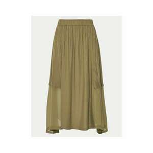 Fusta dama - 304218644 - Rayon/Poliester - Verde - Verde imagine