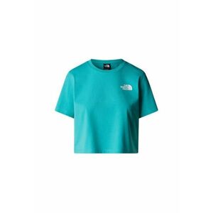 Tricou dama NF0A87U4E6F1 - Bumbac/Poliester - Albastru - Albastru imagine