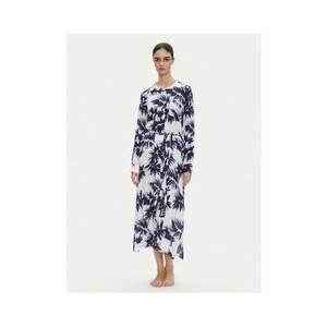Camasa stil rochie dama YI00052 - Viscoza - Bleumarin - Bleumarin imagine