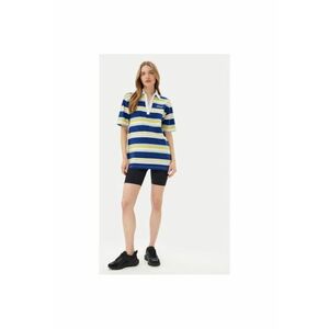 Tricou polo dama NP0A4ILKSA81 - Bumbac - Albastru - Albastru imagine