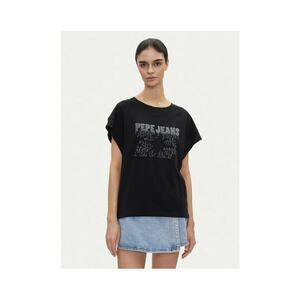 Tricou dama PL505996 - Bumbac - Negru - Negru imagine
