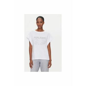 Tricou dama PL505996 - Bumbac - Alb - Alb imagine