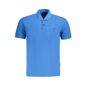 Tricou Polo barbati - Elbas NP0A4GB4 - Regular Fit - Albastru - Albastru deschis imagine