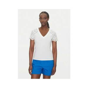 Bluza dama 251-DMATY - Bumbac - Alb - Alb imagine