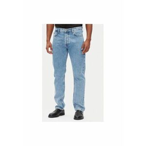 Pantaloni barbati PM207394NC9 - Bumbac - Albastru - Albastru imagine
