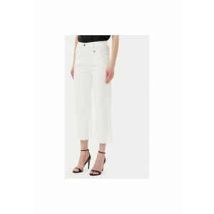 Pantaloni dama 241-PCLIC - Bumbac - Ecru - Ecru imagine