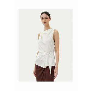 Bluza dama CFC0019901002 - Poliester - Ecru - Ecru imagine