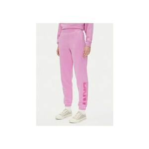 Pantaloni de trening dama DP5P3585 - Bumbac/Poliester - Roz - Roz imagine