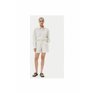 Pantaloni scurti dama 5564172 - Bumbac - Ecru - Ecru imagine