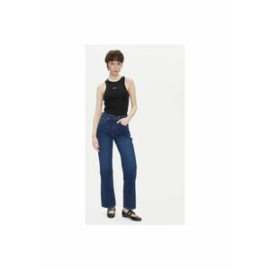 Pantaloni dama PL204901EF10 - Bumbac - Albastru - Albastru imagine