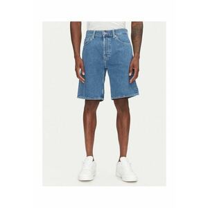 Pantaloni scurti din denim barbati PM801176ND3 - Bumbac - Albastru - Albastru imagine