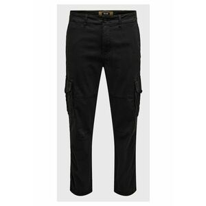 Pantaloni barbati Sons - 22025431 - Bumbac/Bumbac - Negru - Negru imagine