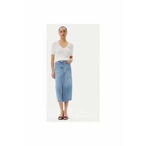 Pulover dama 251-MPALM - Viscoza/Poliamida - Alb - Alb imagine