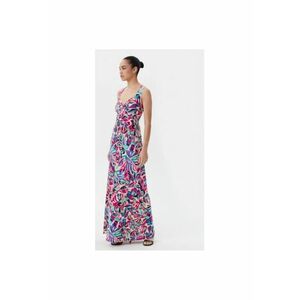 Rochie de vara dama 251-RCALA - Poliester/Elastan - Multicolor - Multicolor imagine