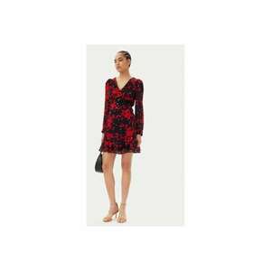 Rochie dama 251-RCRUSH.F - Poliester - Negru - Negru imagine