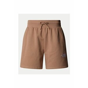 Pantaloni scurti sport dama NF0A8C2F6IH1 - Bumbac/Poliester - Maro - Maro imagine