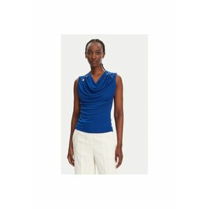 Bluza dama CFC0123497003 - Poliester - Albastru - Albastru imagine