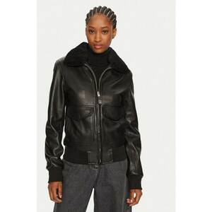 Geaca barbati - 304328350 - Piele naturala - Negru - Negru imagine