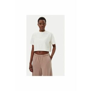 Tricou dama 100214091 - Bumbac - Ecru - Ecru imagine