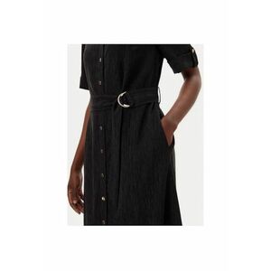 Camasa stil rochie dama 13002000 - Viscoza/Poliester - Negru - Negru imagine