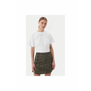 Tricou dama 148070 - Bumbac - Alb - Alb imagine