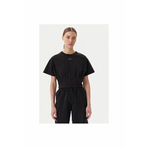Tricou dama 148070 - Bumbac - Negru - Negru imagine