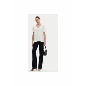 Tricou dama 53-2148 - In/Bumbac - Alb - Alb imagine