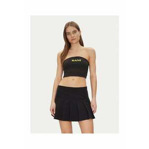 Top dama 61310127 - Poliester - Negru - Negru imagine