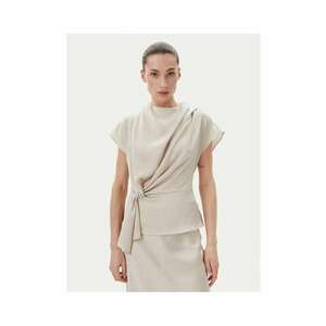 Bluza dama BBW4427 - Poliester reciclat - Bej - Bej imagine