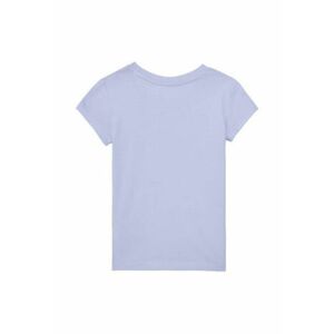 Tricou dama albastru bumbac - Albastru imagine