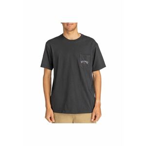 Tricou barbati bumbac STACKED ARCH NEGRU - Negru imagine