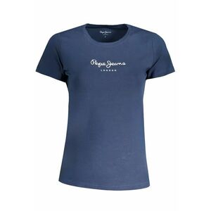 Tricou dama Virginia - maneci scurte - bumbac/elastan - bleumarin imagine