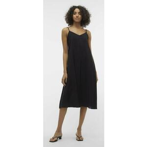 Rochie dama lunga 7359 - Casual - Viscoza - Negru imagine