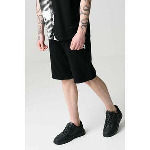 Bermude sport cu snur - Negru imagine