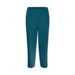 Pantaloni dama - 302902613 - Poliester - Albastru imagine