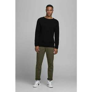 Pulover cu maneci raglan Hill - Negru imagine
