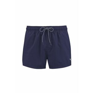 Pantaloni scurti de baie cu snur de ajustare - Bleumarin imagine