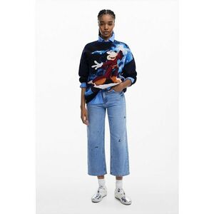 Bluza de trening lejera Mickey Mouse - Albastru ultramarin/Rosu inchis/Alb murdar imagine