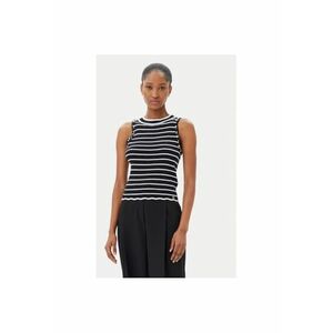 Top dama ACMA001916 - Viscoza/Nylon - Alb/Negru - Alb/Negru imagine