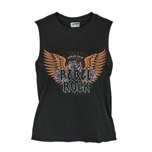 Top dama 27034002 - Bumbac - Negru - Negru imagine